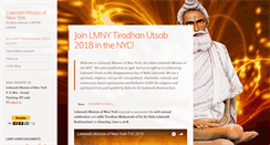 Desktop Screenshot of lokenathmission.org